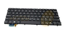 GENUINE DELL XPS 13 9350 LAPTOP 80KEY KEYBOARD BACKLIT DKDXH 0DKDXH TESTED