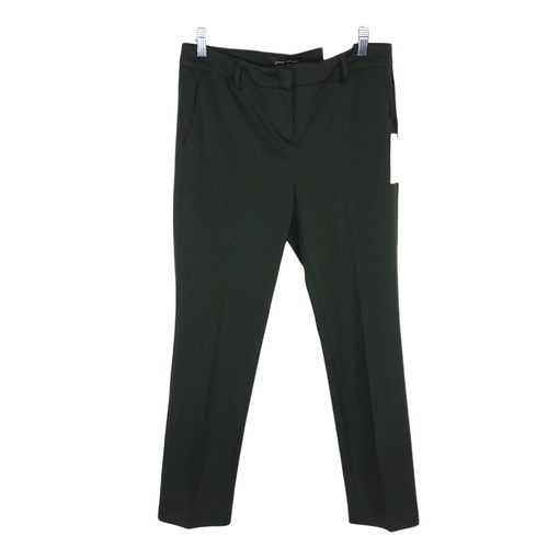 Juliana Green Texture Slim Fit Pants 