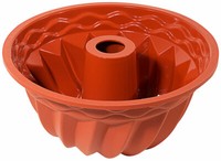 Contacto Silikon-Gugelhupfform, Backform Gugelhupf, Ø 22 Cm, HöHe 11 Cm