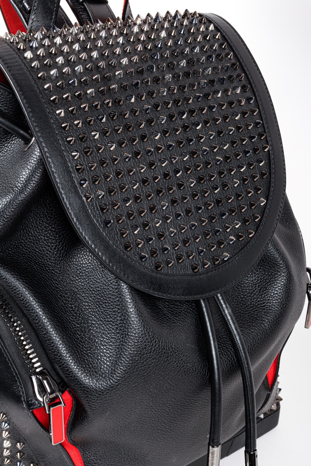Christian Louboutin Explorafunk Black Calfskin Backpack image 6