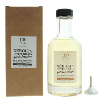 100 Bon Neroli Petit Grain Printanier Refill Eau de Parfum 200ml For Unisex
