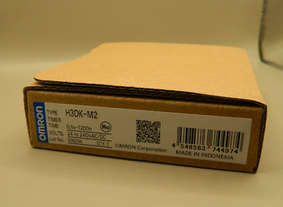 1x Omron time relay H3DK-M2 time relay