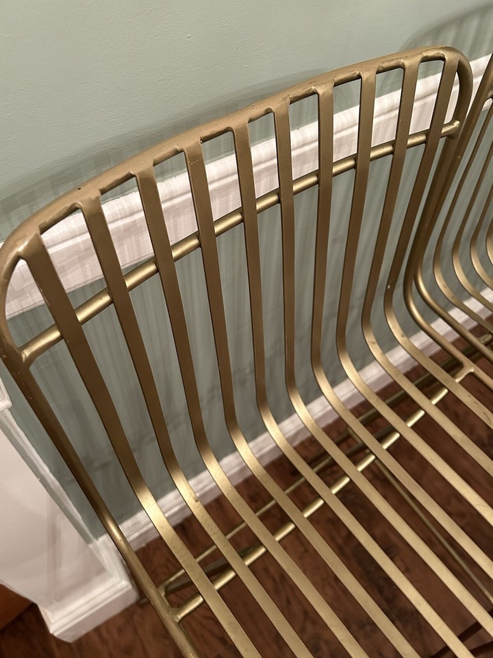 Rockett St Midas Bar Stool Gold x3 eBay