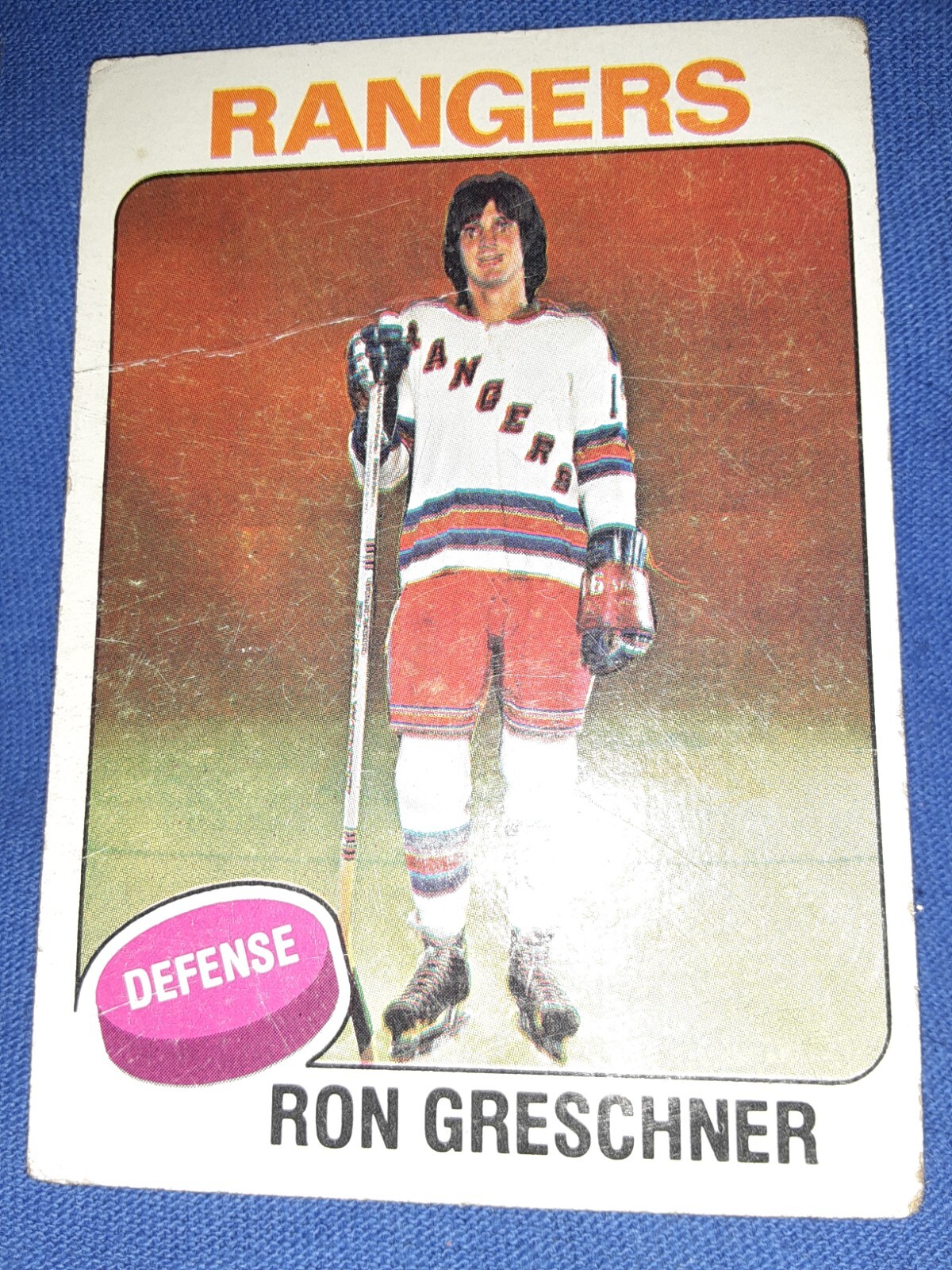 1975-76 Topps - #146 Ron Greschner (RC)