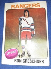 1975-76 Topps - #146 Ron Greschner (RC)