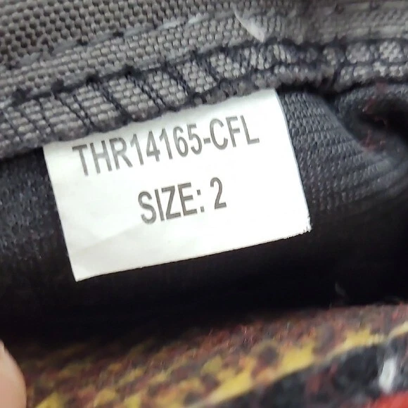 Botas de inverno Kamik Kids com isolamento de foguete, carvão/chama, tamanho 2 - Imagem 4 de 4