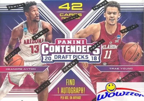 2018/19 Panini Contenders Draft Picks Basketball Sealed Blaster Box-AUTOGRAPH!