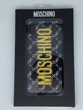 Custodia MOSCHINO LOGO Apple iPhone Xs Max originale NUOVA PREZZO AL PUBBLICO £42