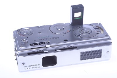 【希少】16ミリフィルムカメラ MAMIYA-16 ケース入り マミヤ16オートマチック MAMIYA 16 AUTOMATIC フィルムカメラ