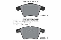 "BremsbelÄGe VW P. Touareg 02- 16\" RÄDer"