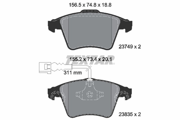 "BremsbelÄGe VW P. Touareg 02- 16\" RÄDer"-image