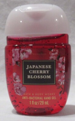 Bath & Body Works PocketBac Hand Gel Lot Set of 5 JAPANESE CHERRY