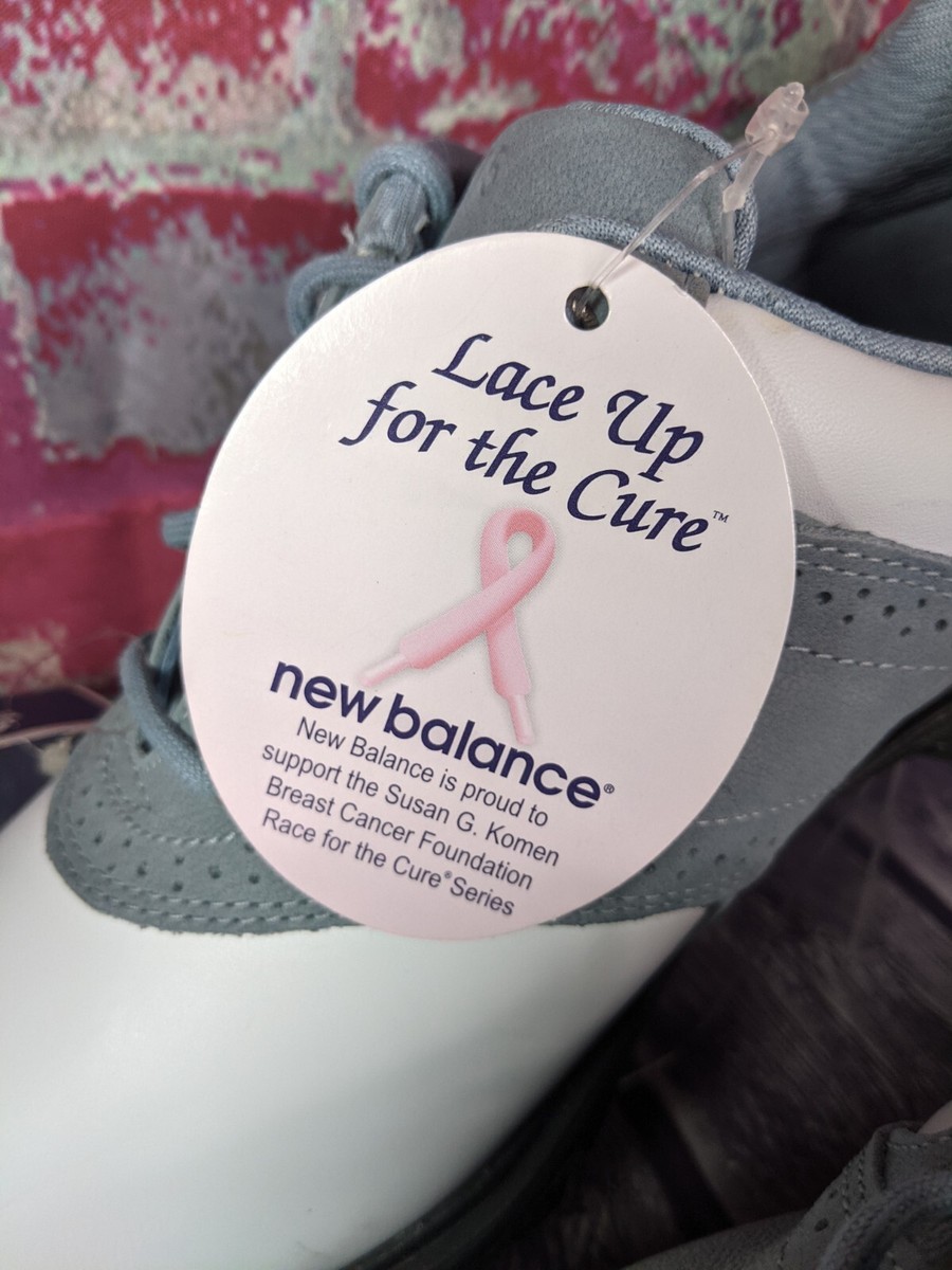 New! Balance 1275 Womens Breast Cancer Awareness Golf Shoes White