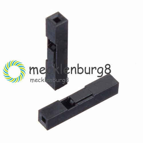 Wire Joint Connectors 1000pcs 1-Pin Dupont Female Pin Connector Housing - 2.54mm Pitch Jumper Wire Jumper Cables