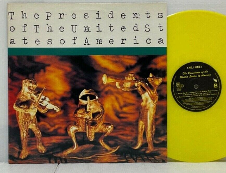 The Presidents Of The United States Of America – S/T 1995 LP EU ORG YELLOW  VINYL