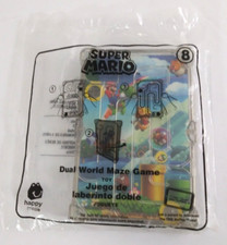 New 2018 Nintendo Super Mario 8 Dual World Maze Game McDonald's Toy Sealed