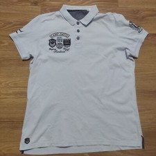 Camp David Short Sleeve men polo Shirt Size XL summer