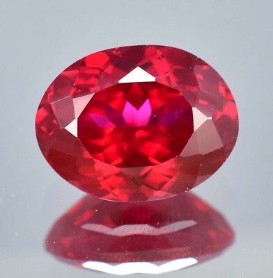 8x12 MM Natürlich Mosambik blood red ruby Oval Cut Loose gemstone Git Certified