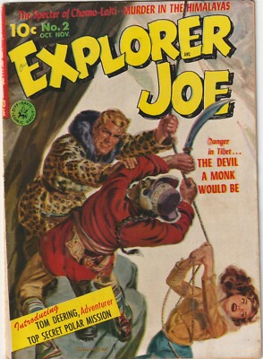 Explorer Joe #2 Approved Comics 1952 VG