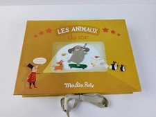 Moulin Roty Cinema Projector 5 Stories France Cinema du soir Les Animaux NEW