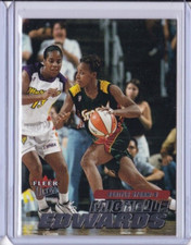 2001 Fleer Ultra WNBA #71 MICHELLE EDWARDS SEATTLE STORM ID9