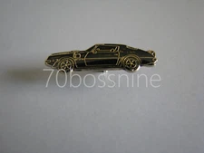 PONTIAC TRANS AM BLACK 1" BUBBLE TYPE AUTOMOTIVE HAT PIN LAPEL PIN