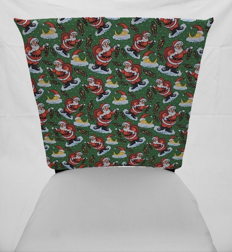 Fundas de respaldo o fundas de asiento para sillas de comedor de Navidad (7 patrones disponibles) - Imagen 15 de 18