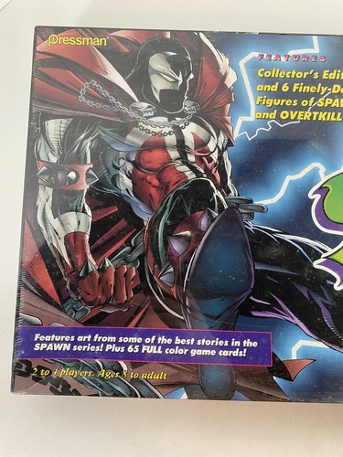 Spawn The Game Todd McFarlane Collector Edition Board Game 1995 Pressman NOS - Picture 2 of 13