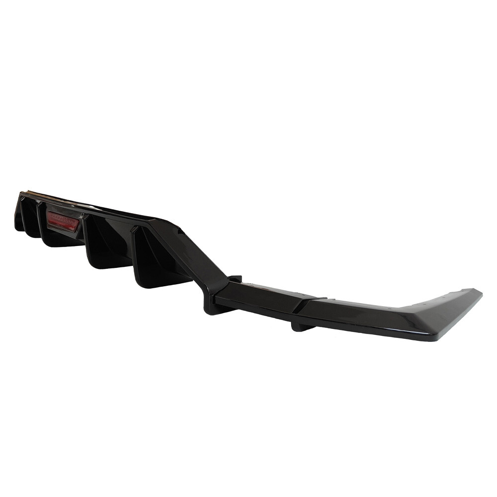 Rear Diffuser W/ LED Brake Light Fits For 2021+ HYUNDAI ELANTRA GLOSS BLACK US