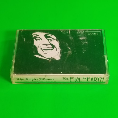 Vintage GOTH The Empire Hideous This Evil on Earth Cassette Tape 1991 TESTED ✔