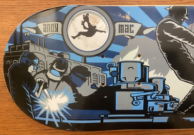 Andy Macdonald Y2K Factory Workers Skate Deck Signed (New) | eBay
