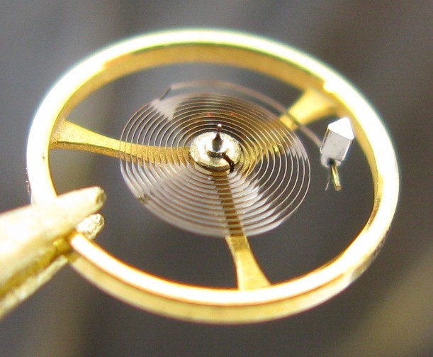 Zenith Lady Watch Movement 11 T Part complete balance wheel 721 eBay