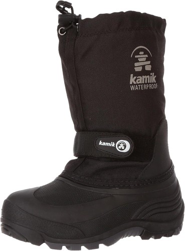 Kamik men’s icebreaker black pull on waterproof boots sz 11 Amazon.com | Kamik Men main image 3