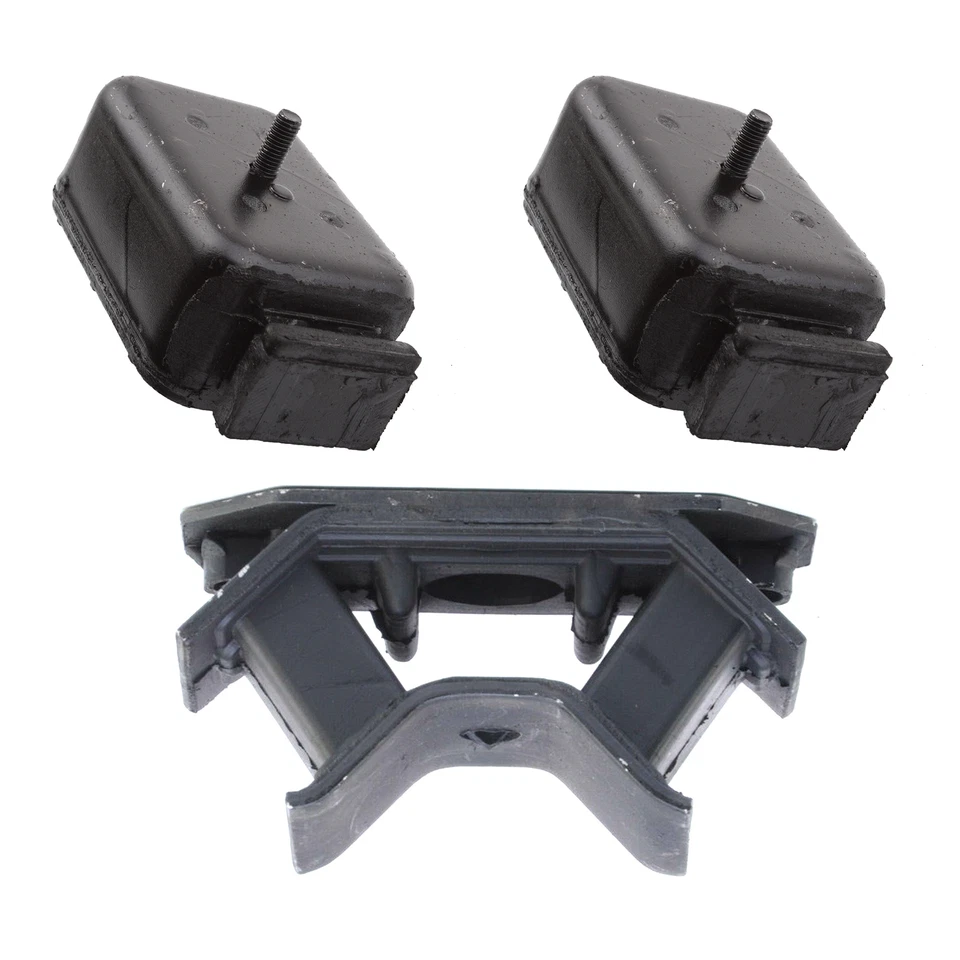 For Asuna Chevy GMC GEO Suzuki Pontiac 1.6L Engine Motor & Trans Mount Set 3PCS - Image 2 of 4