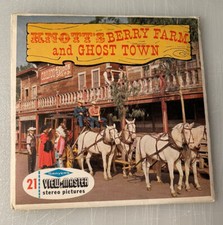 View Master A235 Knott's Berry Farm and Ghost Town Sawyer's 3 Reel Set Booklet