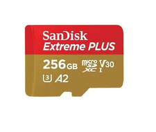 Sandisk Cards Extreme Plus Microsdxc Sd Adapter 200MB/S 140 SDSQXBD-256G-GN6MA