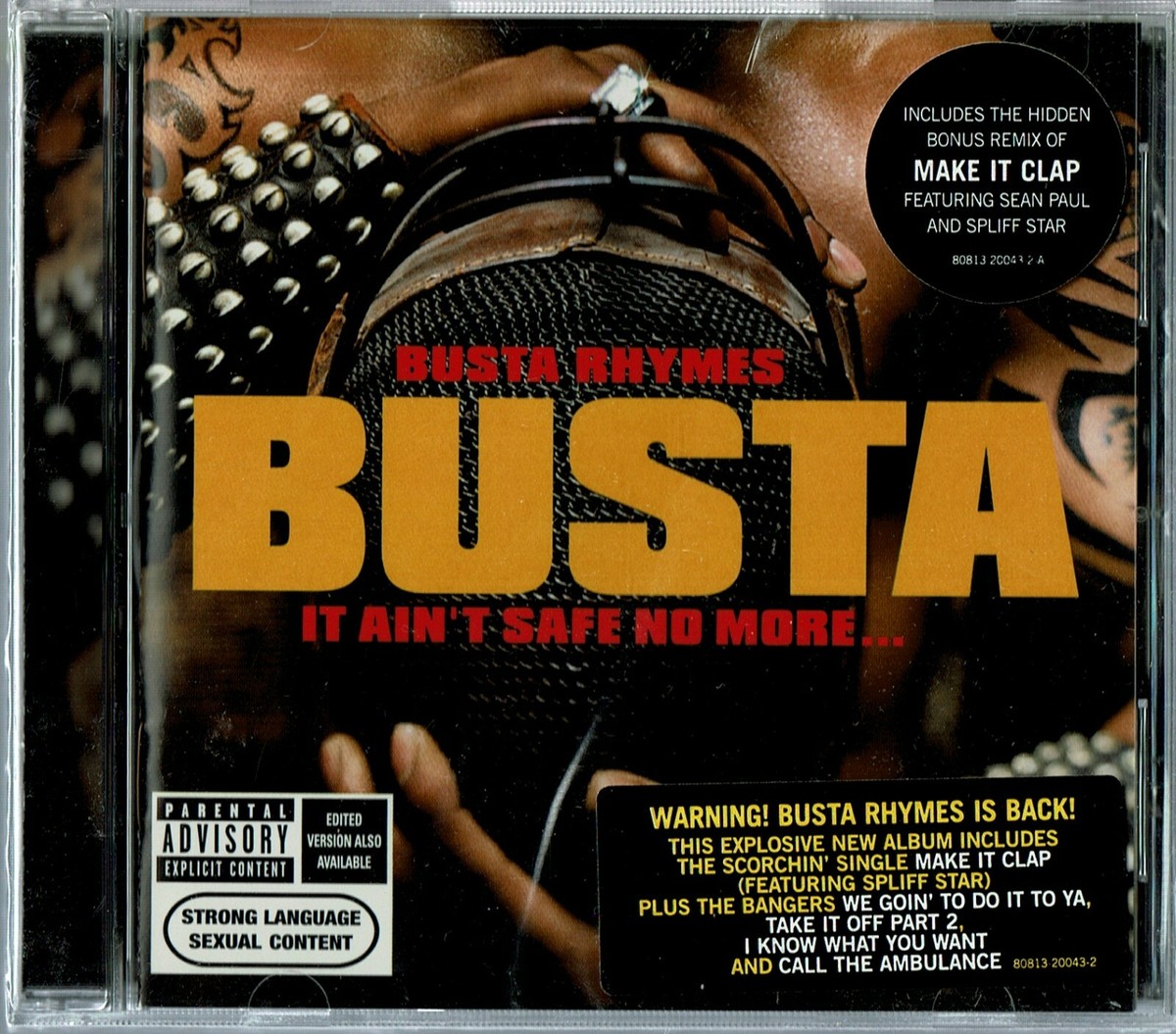Busta Rhymes ‎- It Ain't Safe No More (2002) B3 | eBay