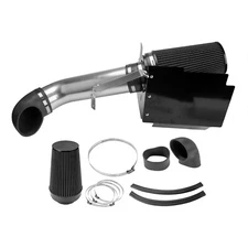 FITS GMC Chevy V8 4.8L&5.3L&6.0L 99-2005 2006 4" Black Cold Air Intake Kit