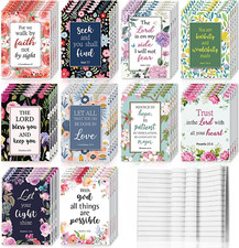 50 Pcs Bible Verse Notebook Christian Journals Bulk Christian Gifts Religious Pr