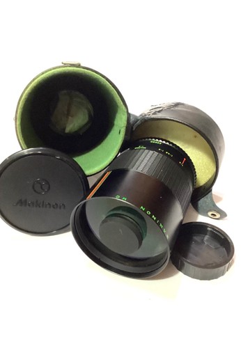 Near Mint Makinon With Case Camera Mirror Lens Makinon 500mm f/8 Reflex,Japan - Picture 2 of 16