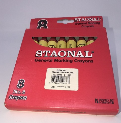 Staonal General Marking Crayon: What's Inside The Box | Jenny's Crayon