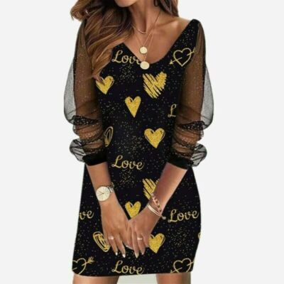 strapless open back dress Jungle Theme High Low Gown Dress main image 1
