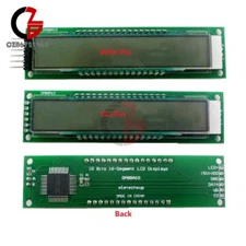 10-bit 16-segment SPI LCD Display Module Board TM1622 Drive DC5V SPI Interface