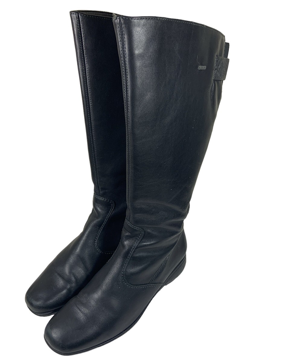 Ara Luftpolster Black GoreTex Knee Boots Women's UK 6.5 US8.5