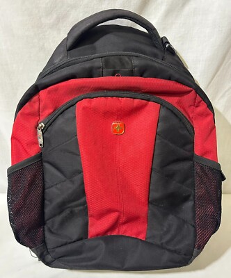 SwissGear by Wenger Comfort Fit Red backpack with laptop sleeve 13 x 5 x 15