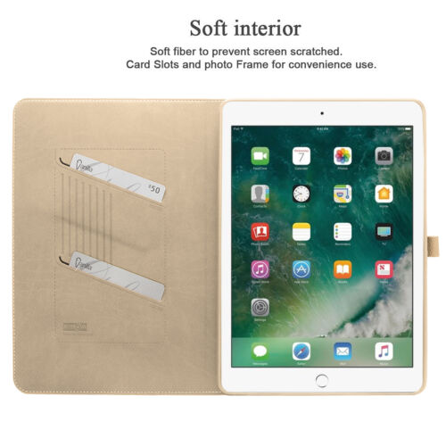 Smart Folio Premium PU Lederhülle + Stylus für Apple iPad Air Pro 3 Pro 10,5 Zoll - Bild 25 von 43