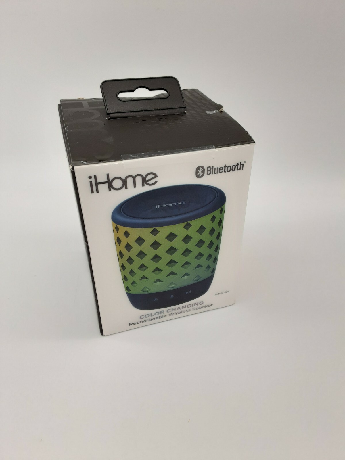 ihome bluetooth color changing rechargeable wireless speaker