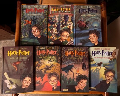 Harry Potter 1 -7, Hardcover, J.K. Rowling, Carlsen