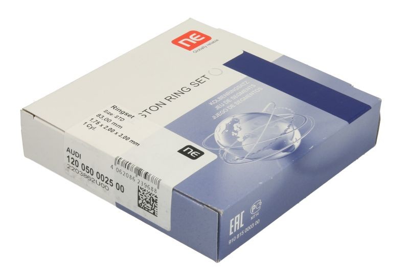Fits NE 120050002500 Piston Ring Kit 120050002500 83 (STD) 1,75-2-3 P ⭐UK Stock⭐