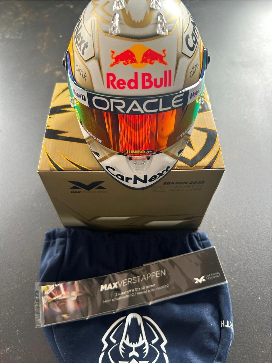 Max Verstappen 1/2 Schuberth 1:2 Scale F1 Helmet 2022 Formula 1
